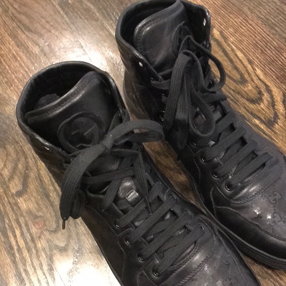 Man black Gucci sneakers - Picture 3 of 3